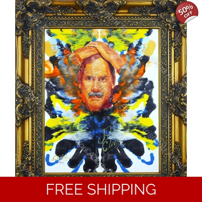 Abstract Portrait Cleese 916